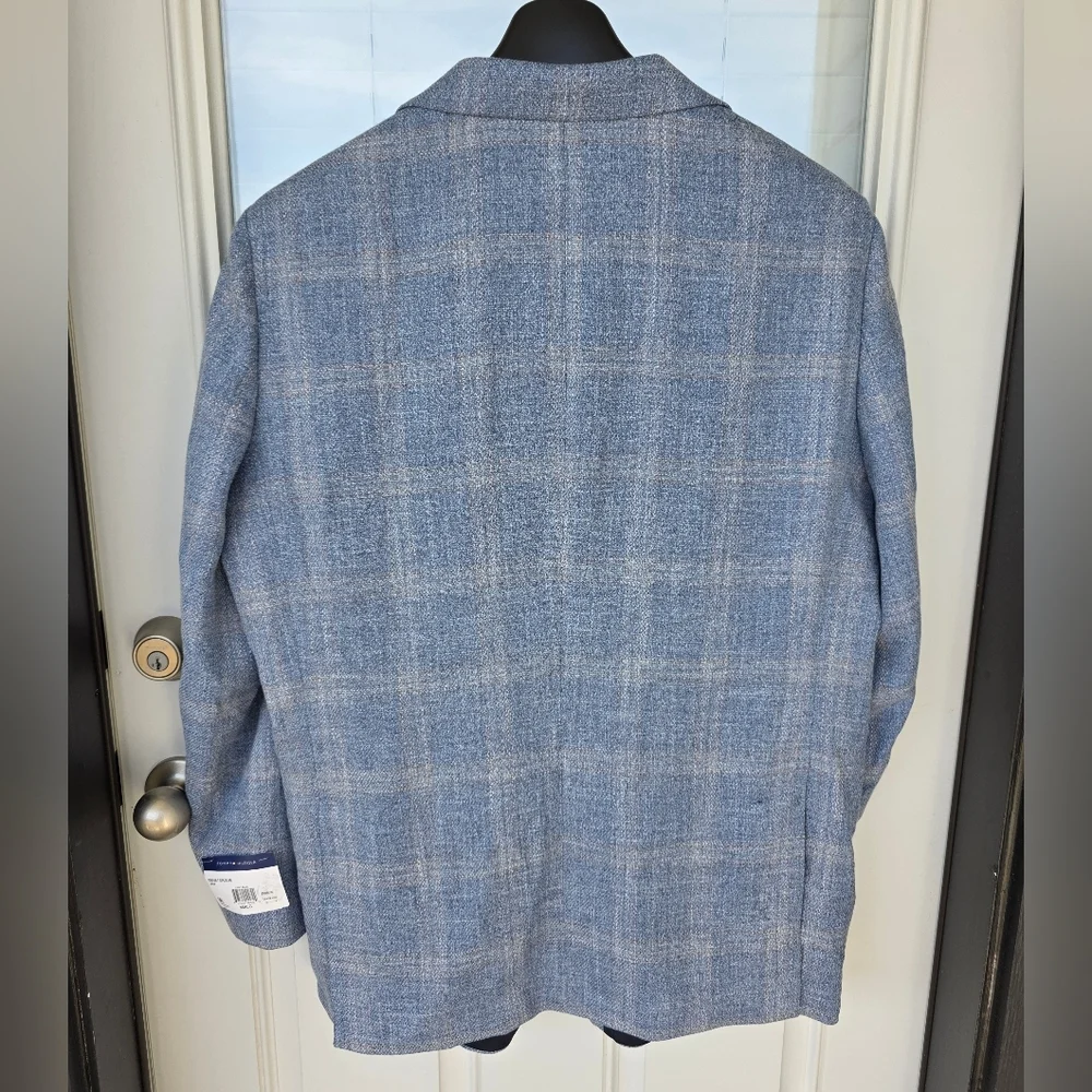 Tommy Hilfiger Men Modern-Fit Wool TH-Flex Stretch Suit Separate Jacket 46R $295
